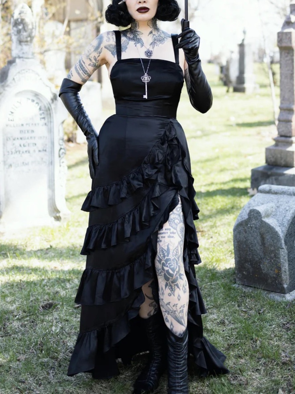 The Katarina Corset Dress & Capelet